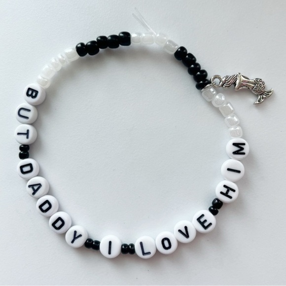 Taylor Swift Friendship Bracelet Eras Tour TTPD But Daddy I Love Him w/ Mermaid - Picture 1 of 2